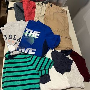 Size 6 summer lot of boys clothes
